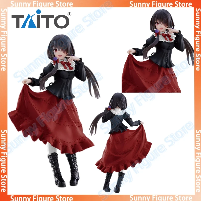 

В наличии TAITO Coreful Фигурка Date A Live Kurumi Tokisaki Shifuku Ver Renewal Desktop Милая кукла Аниме Фигурки Подарочная игрушка Модель ПВХ