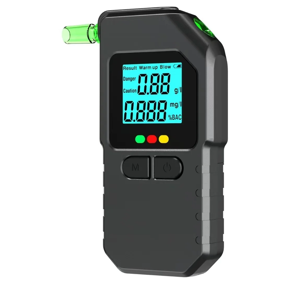 

New alcohol tester handheld blowing type detector S+professional alcohol concentration alcohol tester