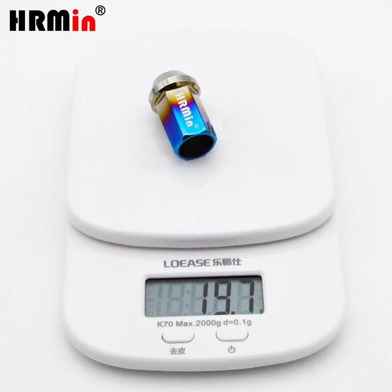 

Гайка колесная HRMin M12*1.25m для гоночных автомобилей, класс прочности 10.9, титан Gr.5, с открытым коническим концом, для Nissan, Greatwall, Geely, Subaru