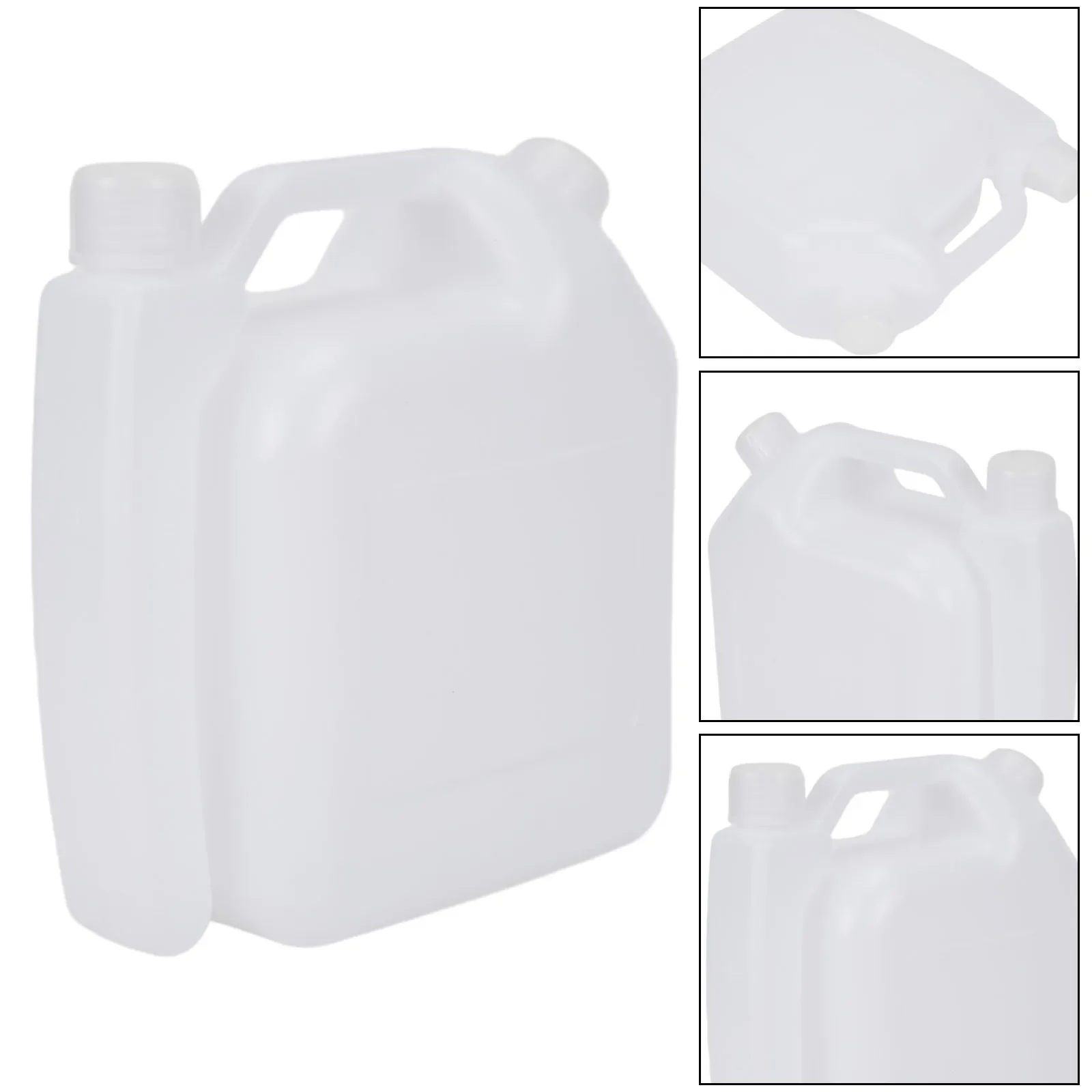 1.5L Litre 2-Stroke Petrol Fuel Oil Mixing Bottle Tank For Trimmer Chainsaw Separate Filling Points For Petrol And Oil