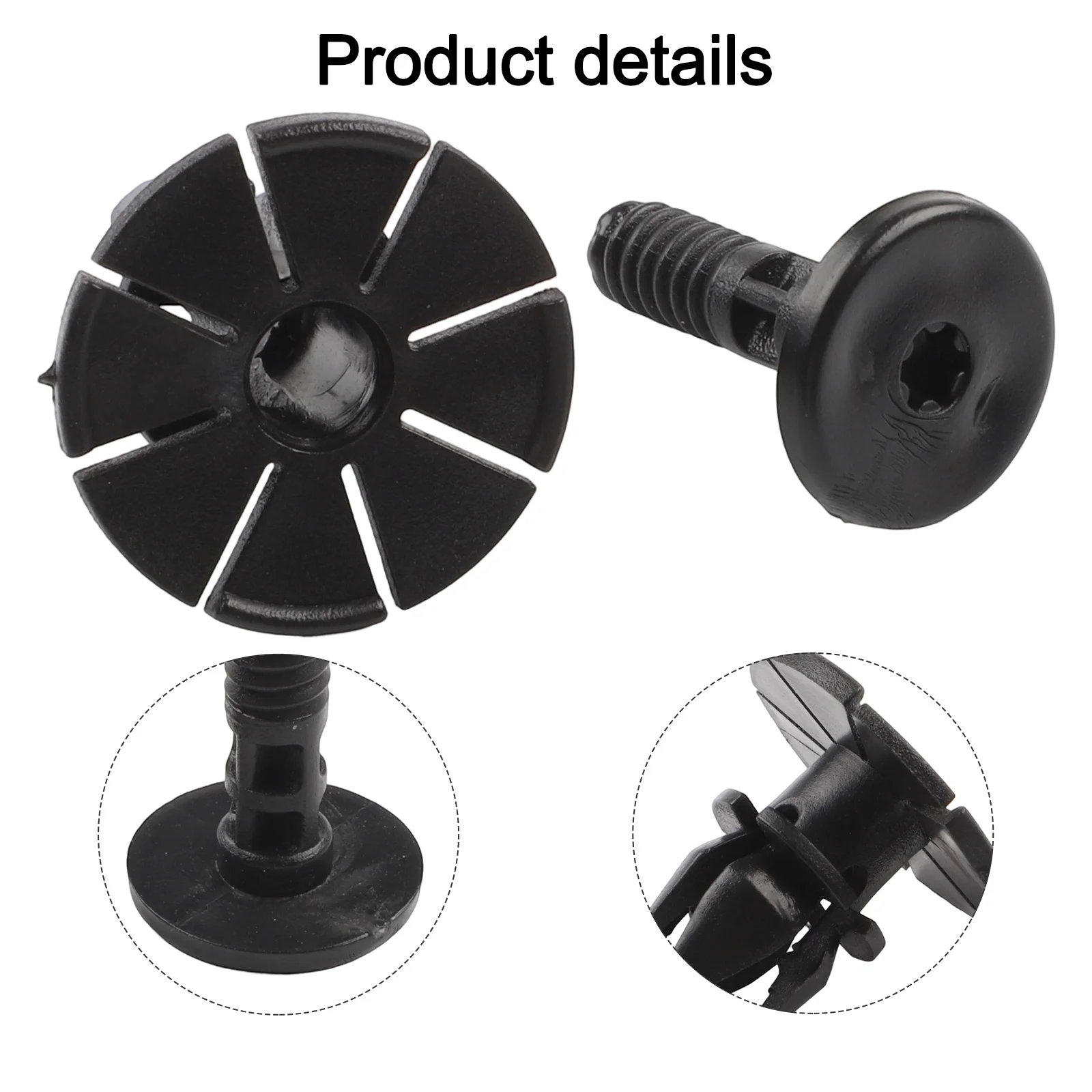 20 Pcs Door Side Sill Skirt Spacer Cover Clip Gasket Cover Clamp Pin Screw For BMW 5 & 6 Series E60 E61 E63 E64 Convertible