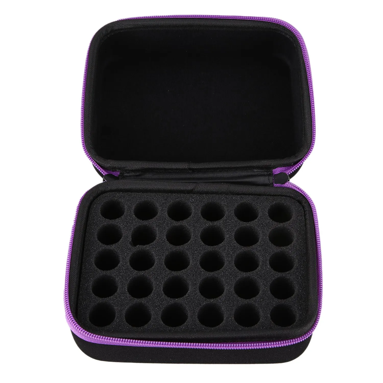 6Colors Essential Oil Case 30 Bottles 10Ml Perfume Oil Essential Oil Box Travel Portable Carrying Holder Nail Polish Storage Bag