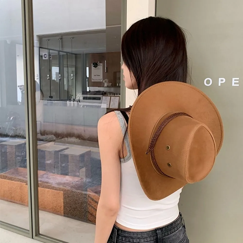 Ковбойская шляпа в стиле вестерн с широкими полями в стиле ретро, рыцарская шляпа, шляпа для скалолазания, летняя шляпа от солнца, солнцезащитная кепка с козырьком, солнцезащитная кепка, пляжная кепка