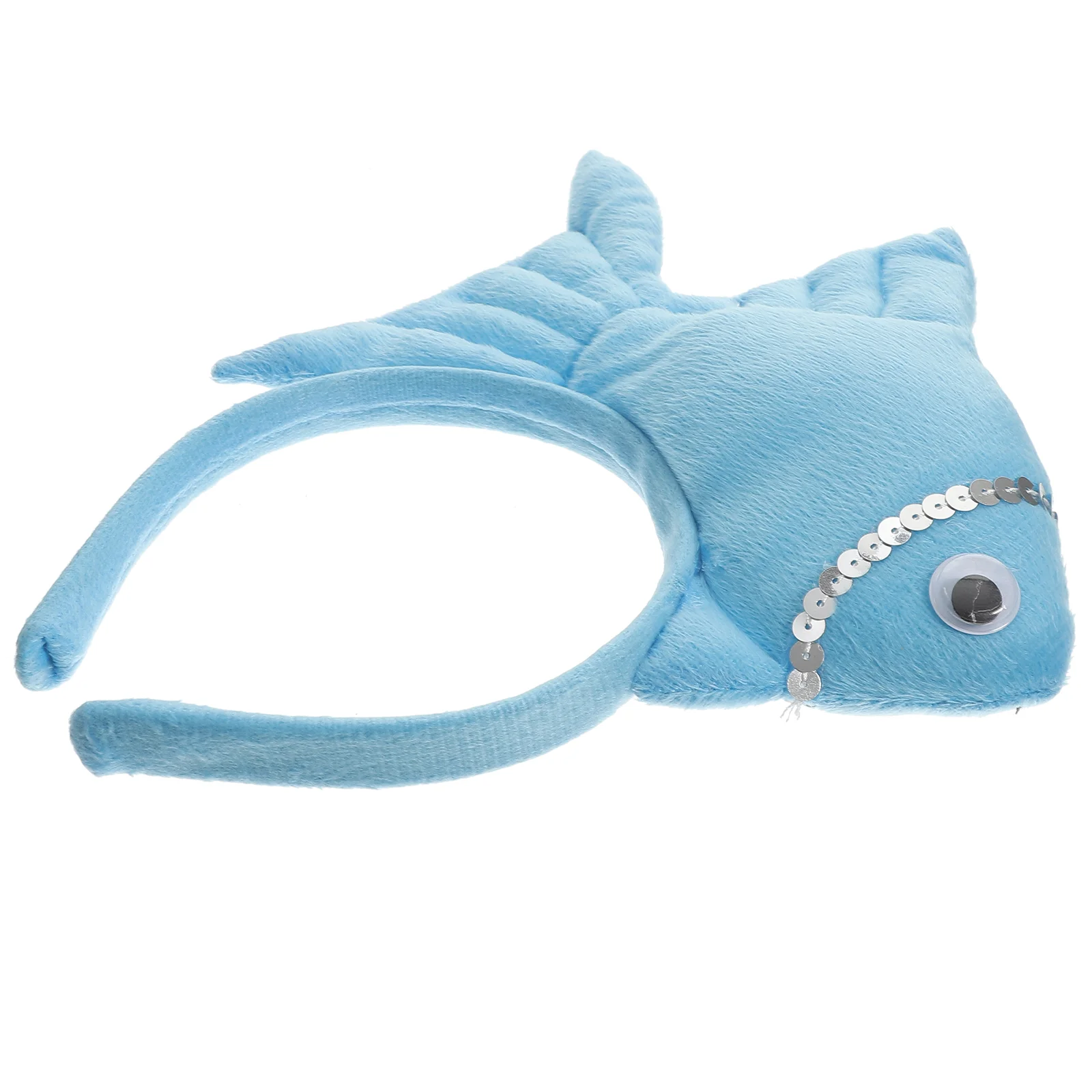 Diademas de animales, sombreros de pescado, Cosplay de mar, ropa para niños, tocado Adorable, aro de pelo de dibujos animados para corona