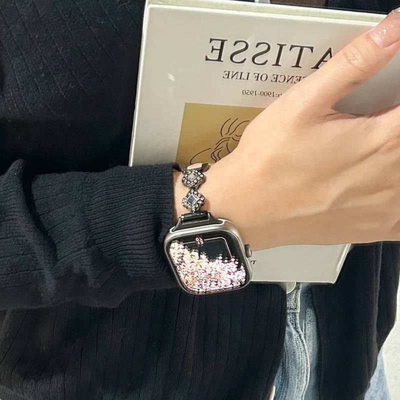 Correa de moda para reloj Redmi 5/4, Correa de reloj para Xiaomi band 9 Pro /8 Pro, Correa deportiva para mujer, pulsera para reloj inteligente