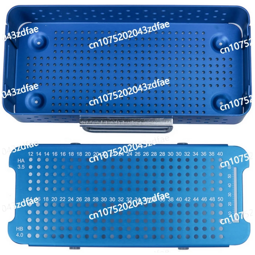 Guaranteed Quality  3.5/4.0 Screw Sterilization Box for Small Fragment Plates Surgery Orthopedic Surgical Instruments