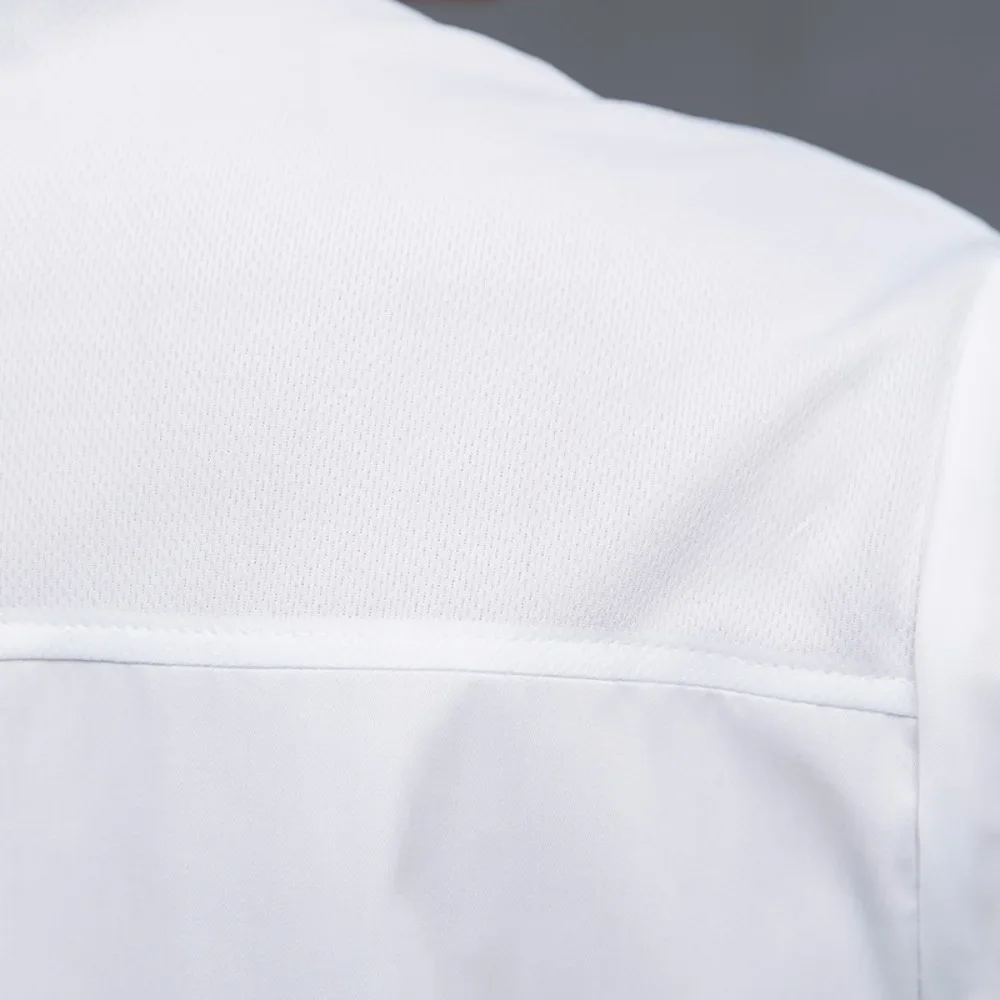 Chef Suits Short-sleeved Summer Thin Breathable Hotel Catering Kitchen Work Clothes Men Baking Women's Clothes