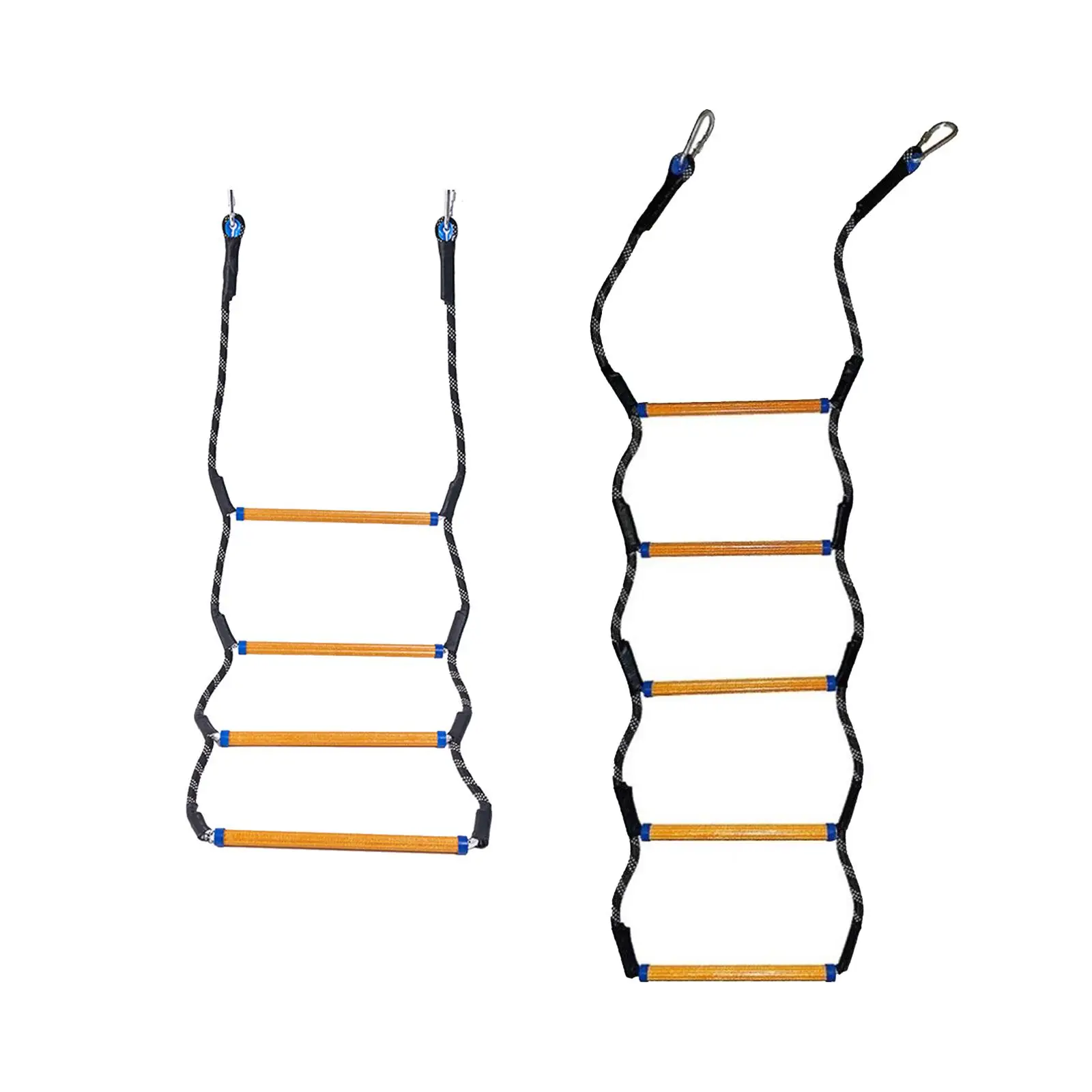 

Boat Rope Ladder, Swimming Ladder Rope Boat Ladder Portable Hanging Ladder