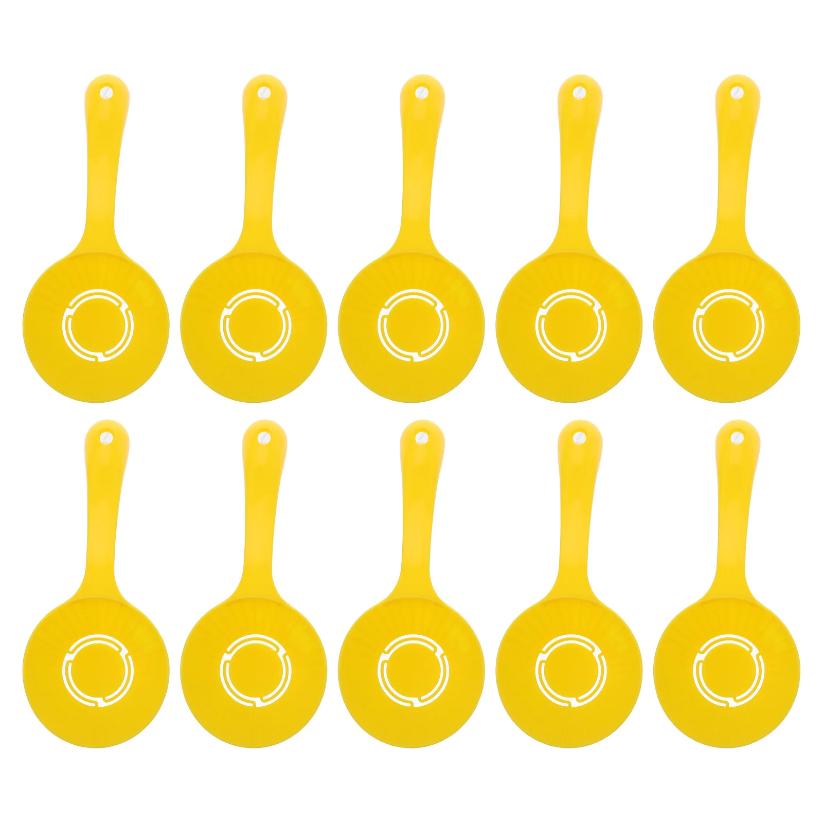 

10Pcs Non-Stick Sushi Rice Spoon Heat Resistant Kitchen Utensil Ergonomic Paddle for Precise Portion Control Buffet Home