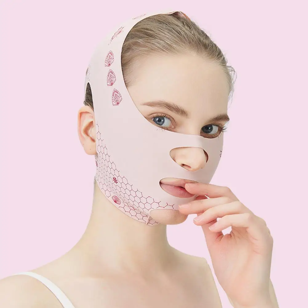 

Face Slimming Bandage Women Face Lifting V Line Shaper Care Strap Anti Lift Cheek Facial Chin Up Wrinkle Skin Belt Beauty T G7Y4