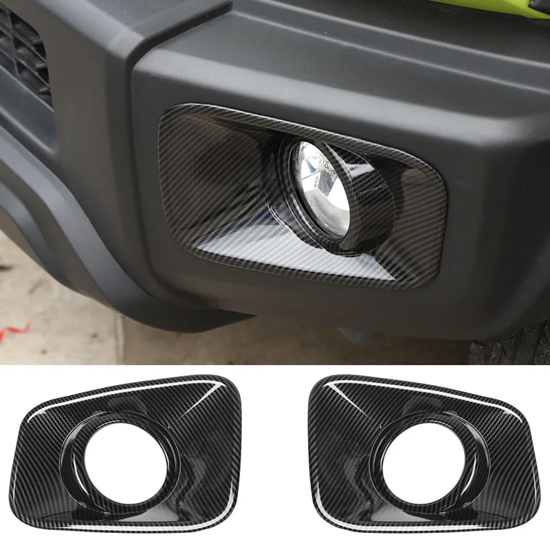 

Car Front Fog Lights Lamp Decoration Cover Trim for Suzuki Jimny 2019