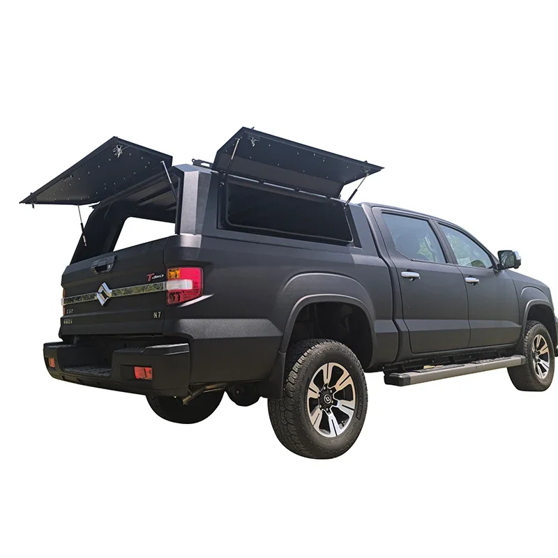 Specialized Three-Door Carbon Steel Pickup Truck Canopy Folding Design Canopy Camper Pickup for Toyota Tundra