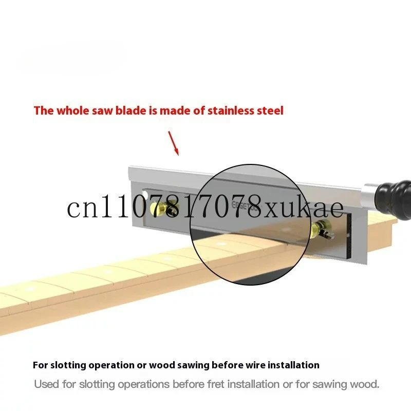 

Guitar Thread Slotting SawGuitar Fret Saw Electric Guitar Fret Groove Saws Acoustic Installing Fret Wires Making Repairing Tool