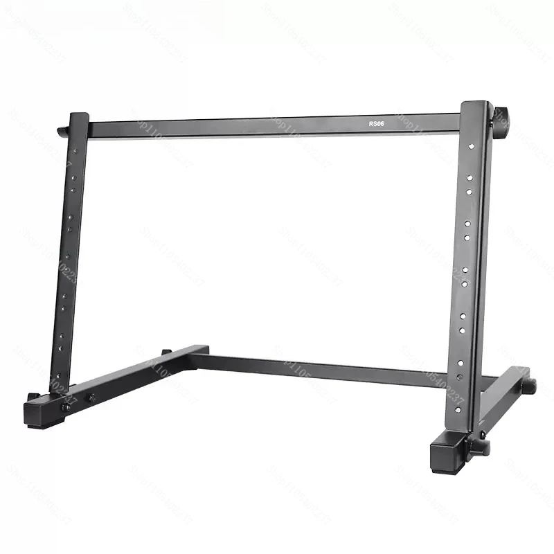 

RS06 12 19 Inch Desktop Storage Rack for Studio Audio Equipment