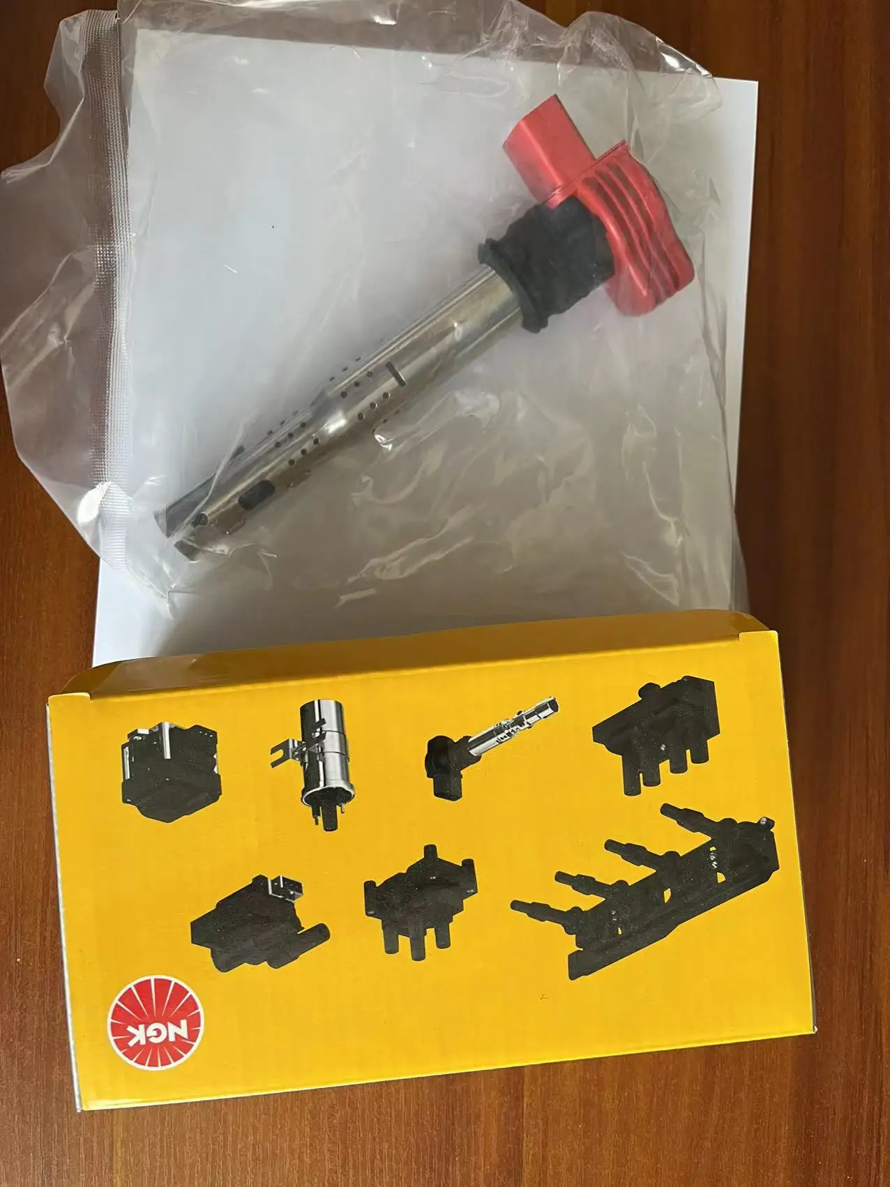 06E905115B RED HEAD NGK IGNITION COIL FOR VW/AUDI/PORSCHE