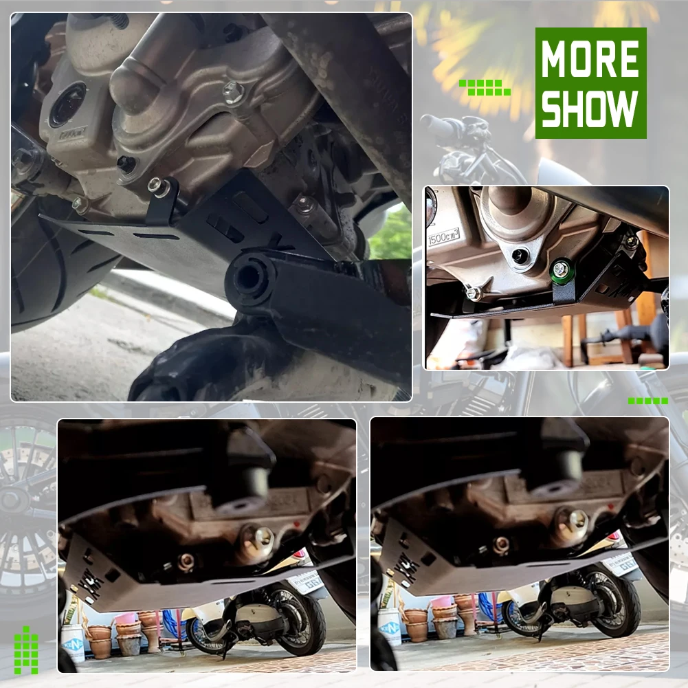 Motorcycle Protective Parts Chassis Engine Guard Anti-Fall Crash Guard Skid Plate For YAMAHA XMAX300 XMAX250 XMAX125 XMAX400