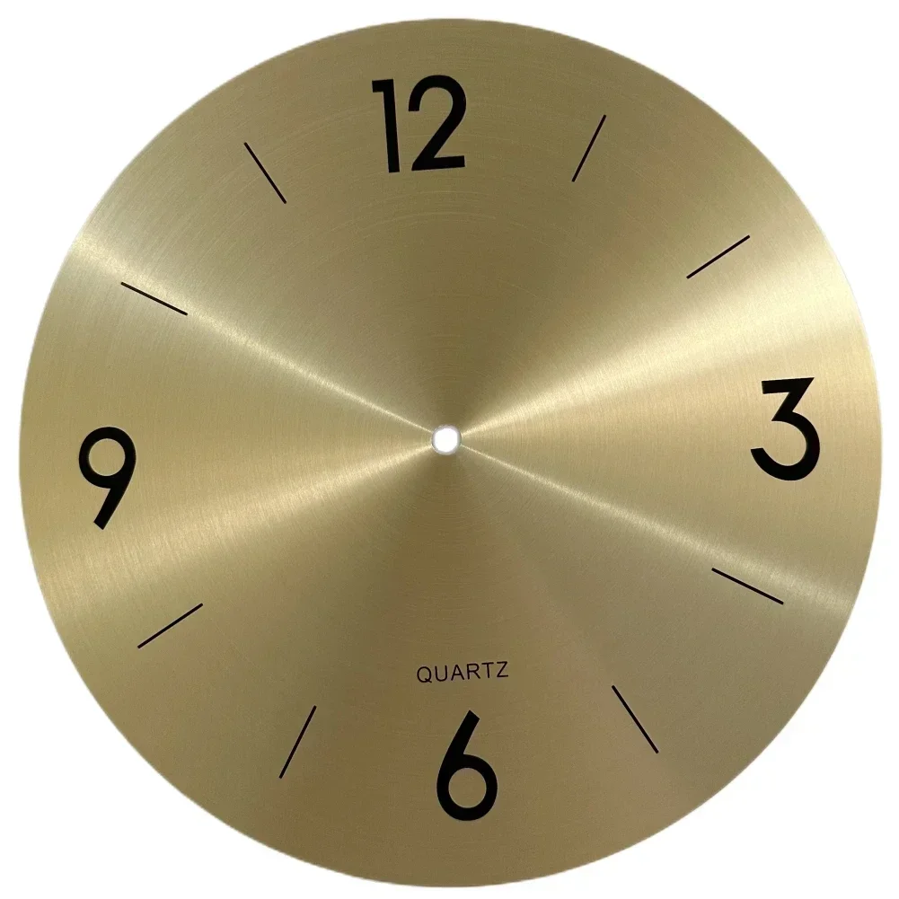 Durable Clock Dial Face Clock 11.14inch 1pc Arabic Numeral Centre Hole 10MM For Large Wall Clocks Home Decoration