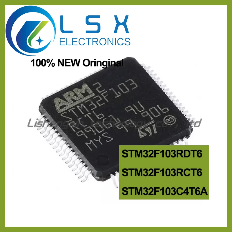 10pcs STM32F103RDT6 STM32F103RCT6 STM32F103C4T6A LQFP-48