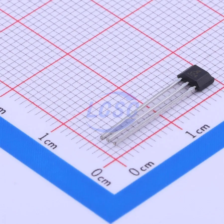 5Pieces/Lot Original A1324LUA-T Sip-3 4.5v ~ 5.5v Low Noise Linear Hall Effect Sensor A324