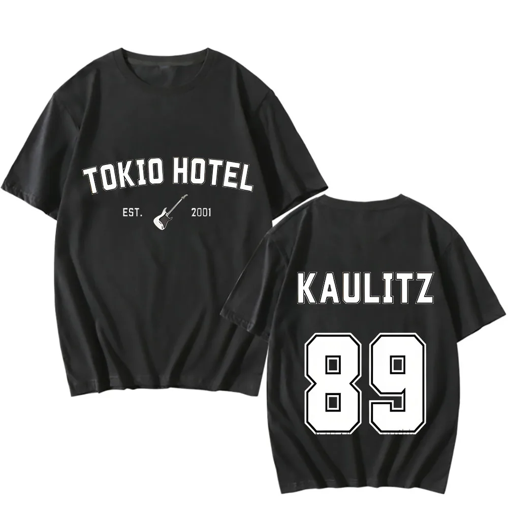 Tokyo Hotel Rock Band Print T Shirt Street Casual Summer manica corta T-Shirt multiuso per donna e uomo abbigliamento Punk Tees