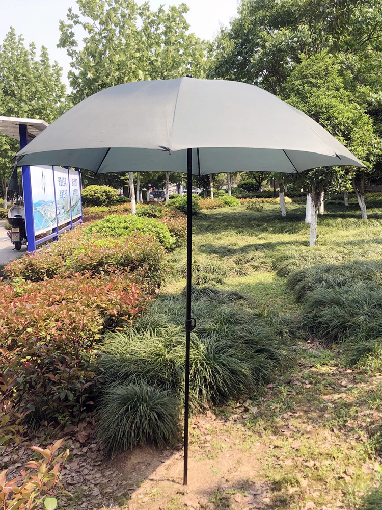 

Портативный уличный зонт от солнца и дождя, выдвижной круглый зонт для рыбалки, сада, пляжа, пруда, путешествий, кемпинга