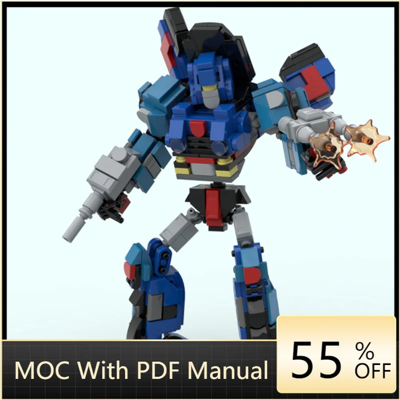 428 Elementów Transformujący Się Robot MOC Klocki Konstrukcyjne Model Kreatywny Zestaw Zabawek dla Dzieci Prezent na Boże Narodzenie