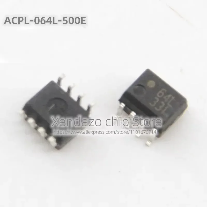5pcs/lot ACPL-064L-500E ACPL-064L SOP-8 package  Ultra low power 10mbd digital CMOS optocoupler chip