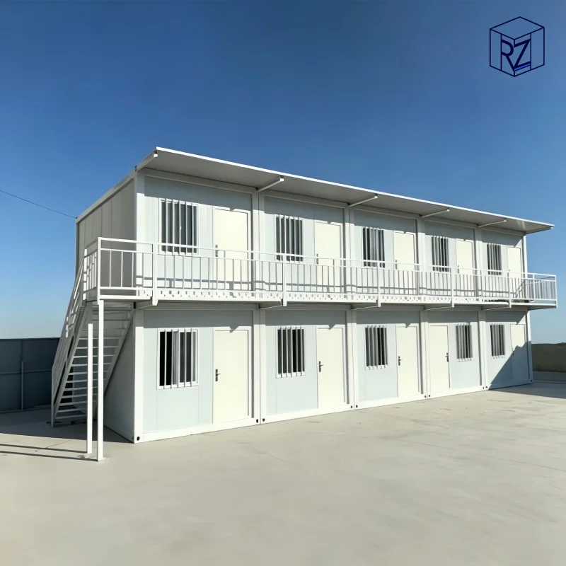 Quick Deploy Foldable Container House  for Temporary Residential Modular Workers Camp Ray-Zen