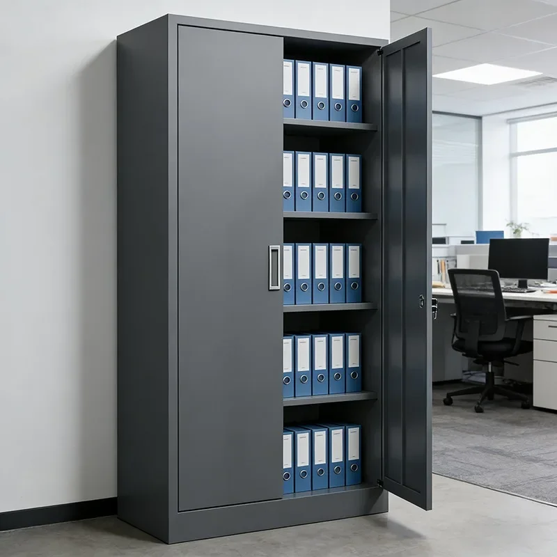 Steel File Cabinet Color Office Data Archive Cabinet Locker Financial Certificate Cabinet Factory
