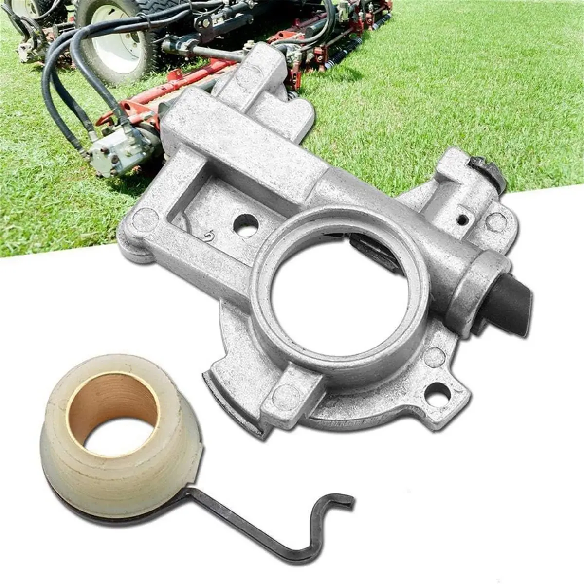 Oil Pump Gear Spring for 066 MS650 MS660, 1122 640 3205 Replacement, Chainsaw Parts & Accessories, Metal Wear-Resistant