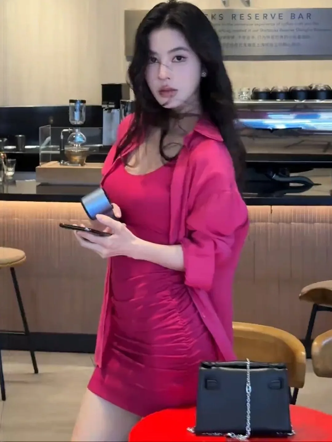 

Dopamine Fruit Color Pleated Strapless Dress Lightweight Long Sleeve Women's Summer Fashion Two-Piece Set Sunscreen Shirt