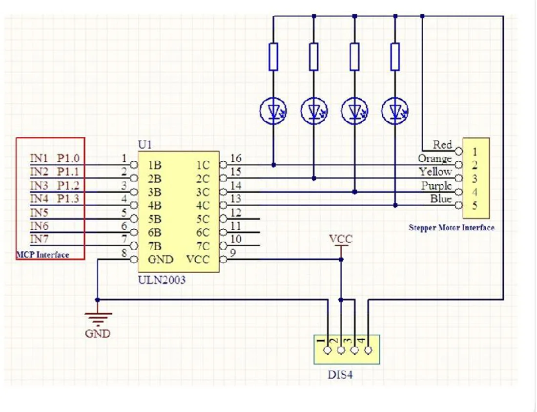 10 Chiếc DIYmall 5 Tuyến 4 Giai Đoạn ULN2003 Động Cơ Bước Lái Xe Ban Cho Arduino AVR Cánh Tay RPi
