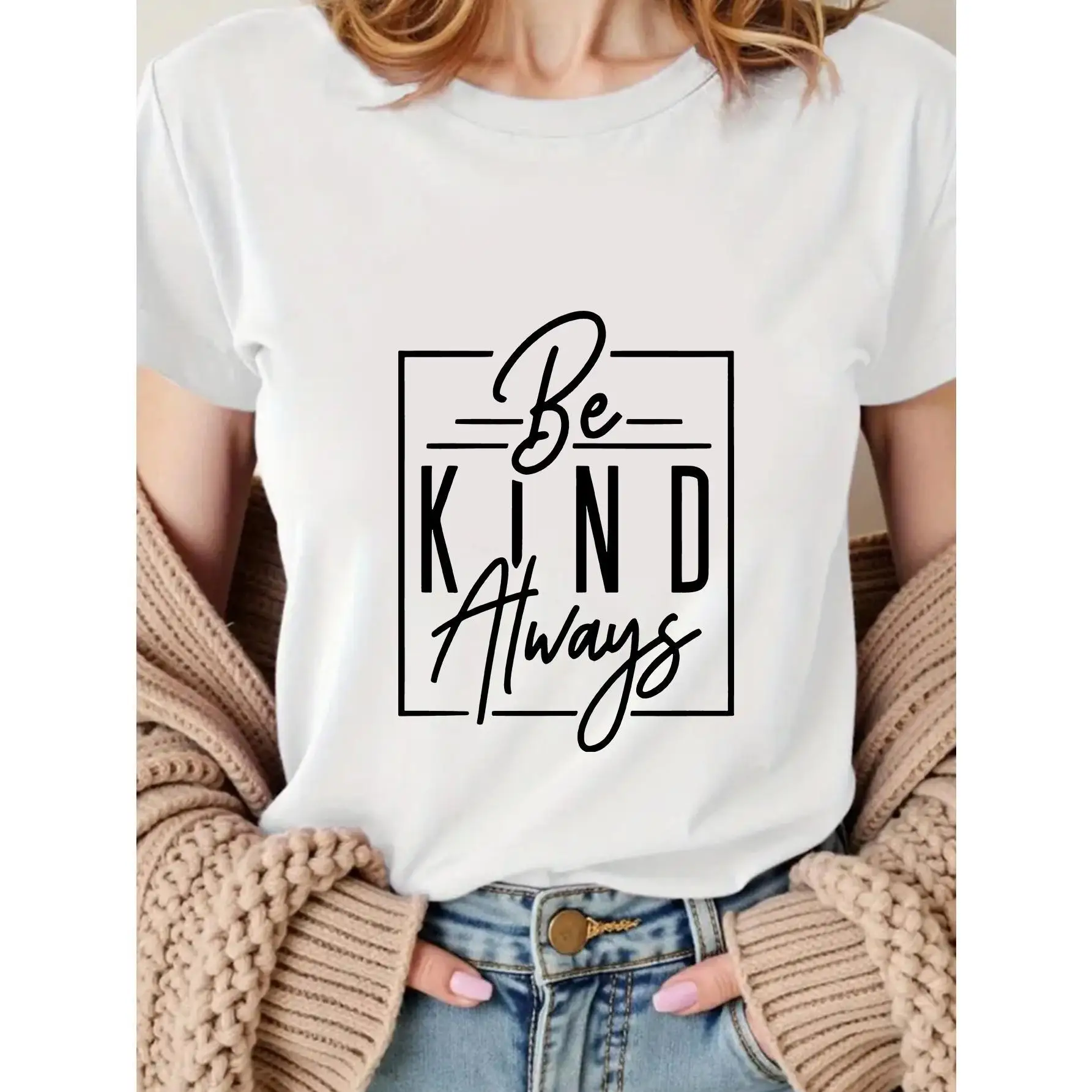 

Inspirational and Positive - vibe T - Shirt: Make a Statement with a Kindness - themed Graphic