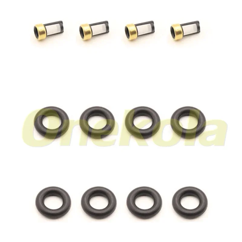 Fuel Injector Seal O-Ring Kit Seals Filters for Volkswagen VW Beetle Golf Jetta OEM 06A906031AS
