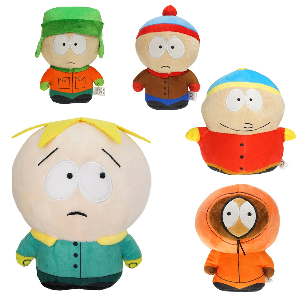 20cm South North Parks Plush Toys cartoon Plush Doll Stan Kyle Kenny Cartman Plush Pillow Peluche Toys Children Birthday Gift