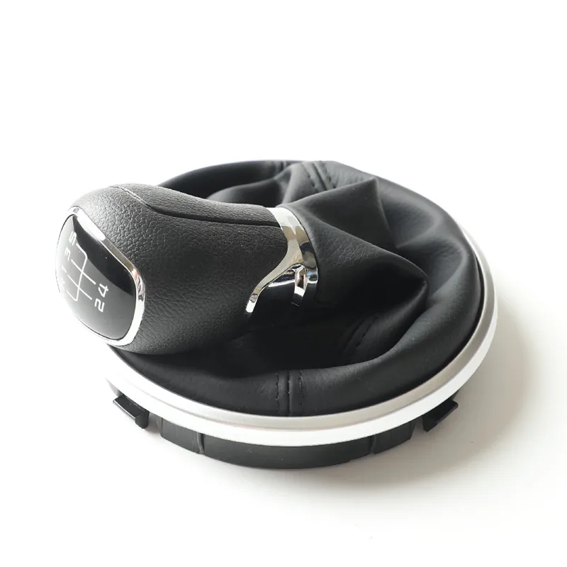 5 Speed Car Gear Shift Knob Gaitor Boot Cover Case For Skoda Fabia 2 II MK2 Combi Scout 2007 2008 2009 2010 2011 2012 2013 2014