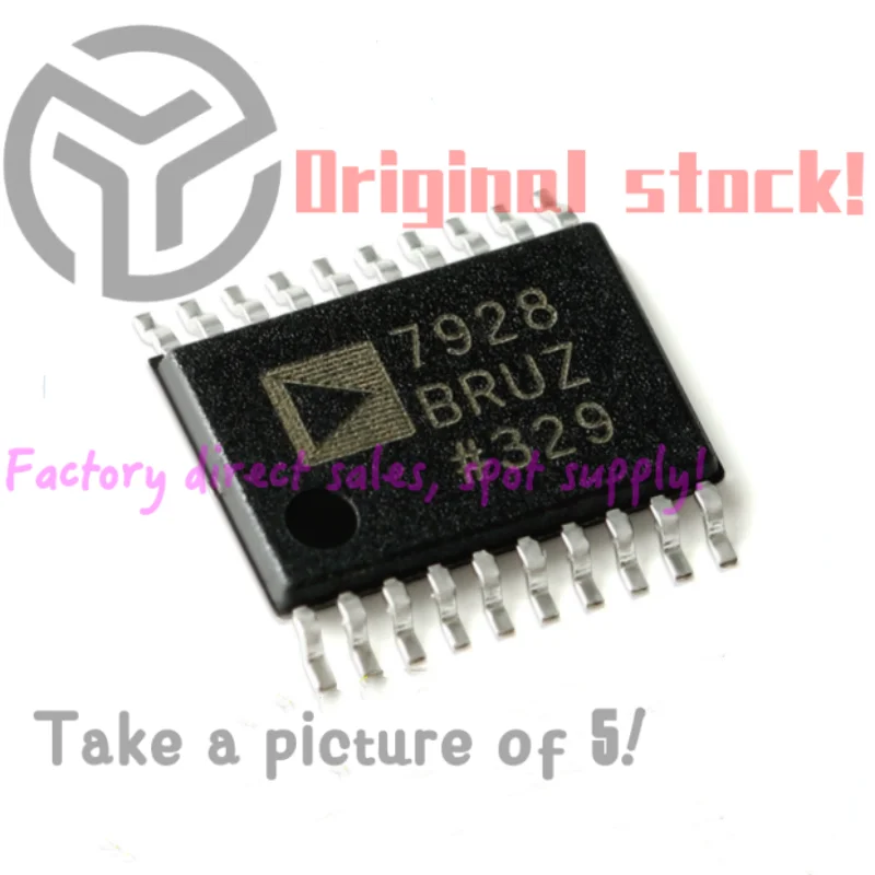 5PCS Conversores analógico-digital, semicondutores, AD7928BRUZ-REEL7, TSSOP-20, ADC 12 bits 8, New spot direct sales