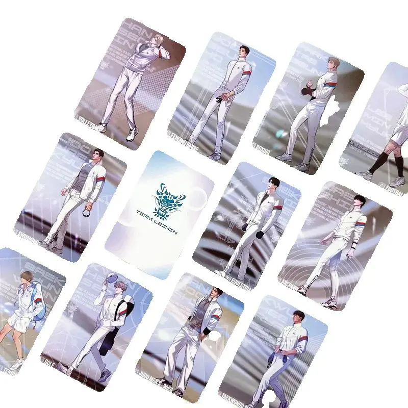 13 Pcs/Set Korean Manga Lomo Card Comic Characters 3-inch Photo Card Fans Collection Cards