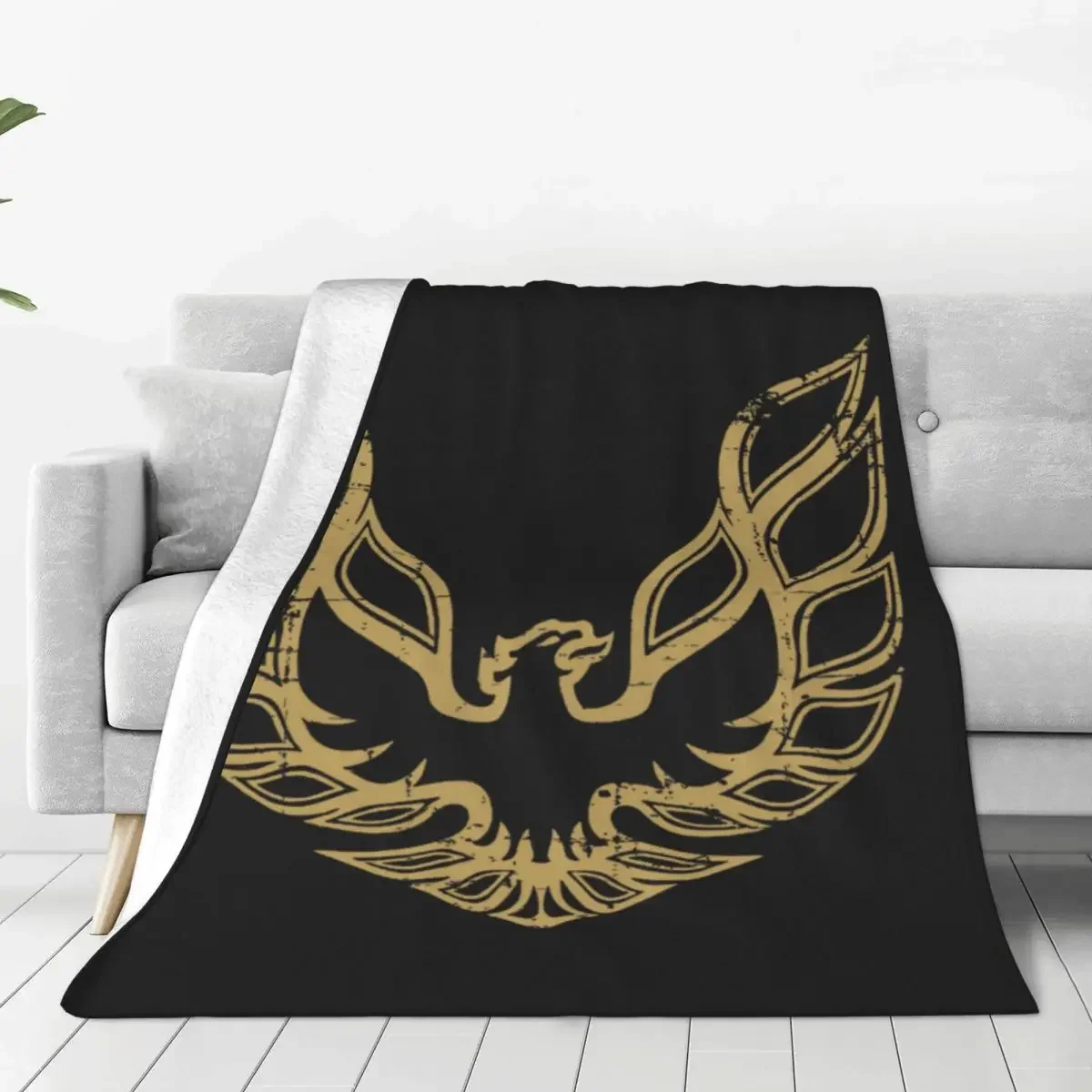 Trans Am FireBird Flannel Blanket Quality Warm Soft American Automobile Throw Blanket Winter Camping Chair Sofa Bed Bedspread