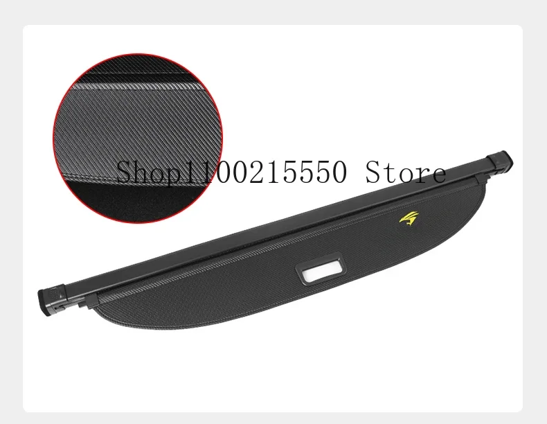 

For Toyota Venza Harrier 2022 2023 2024 Black Rear Cargo Cover Privacy Trunk Screen Security Shield Shade