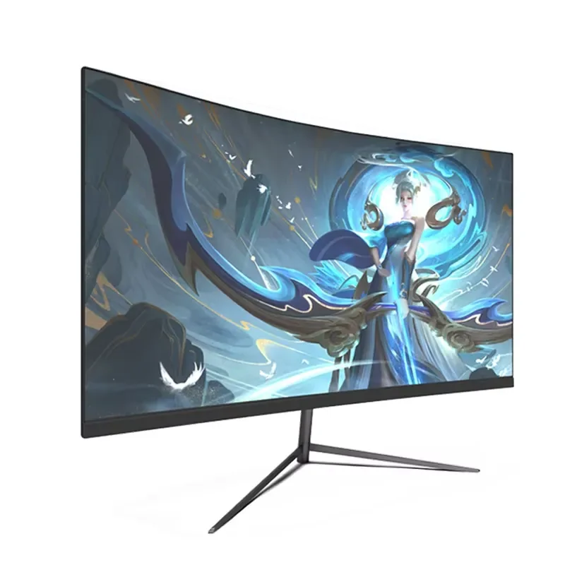 Monitor Gamer Sem Moldura de 19 Polegadas, Display LED LCD 144Hz/165Hz, 1080P/2K/4K para Jogos e Escritório