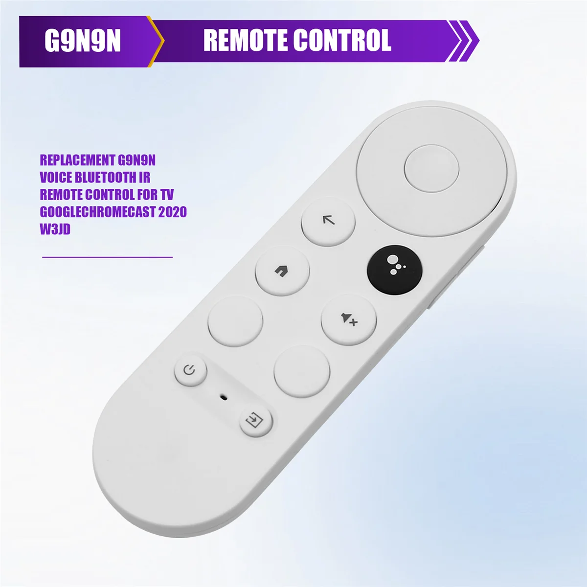 【Ship Within】Replacement G9N9N Voice Bluetooth IR Remote Control for TV GoogleChromecast 2020 W3JD