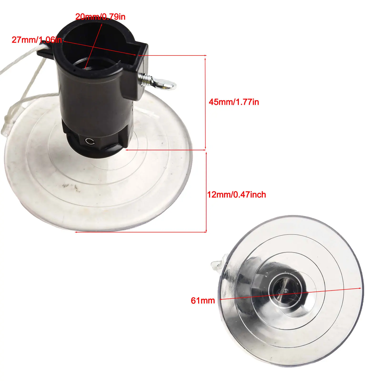 Suction Cup Flat Light Bulb Changer for High Ceilings Track Lights Remover Tool Suction Cup Light Bulb Changer