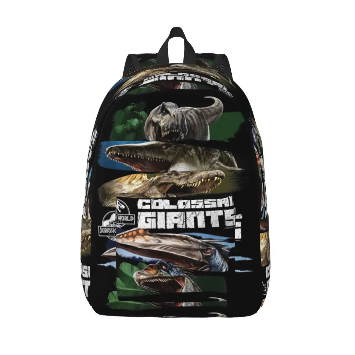 

Jurassic World Rebirth Colossal Giants Vertical Backpack Travel Backpacks Women Men School Bags Designer Breathable Rucksack