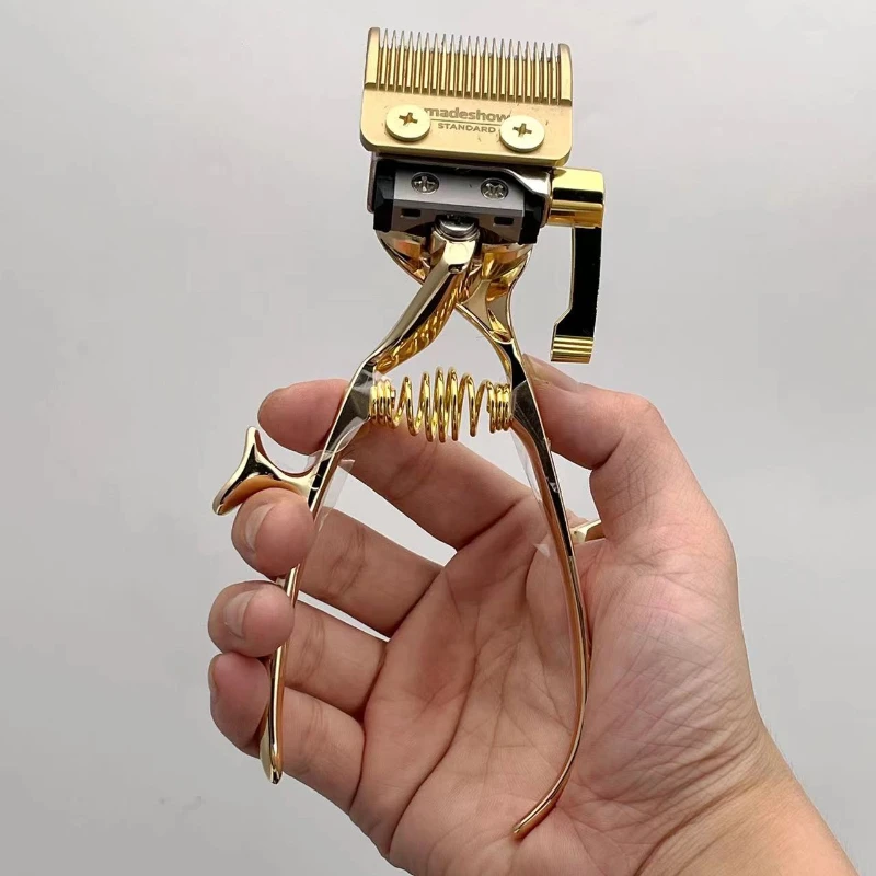 

Машинка для удаления волос madeshow, ручная машинка для стрижки, профессиональный цельнометаллический корпус, ручной триммер для волос, профессиональные инструменты для парикмахера