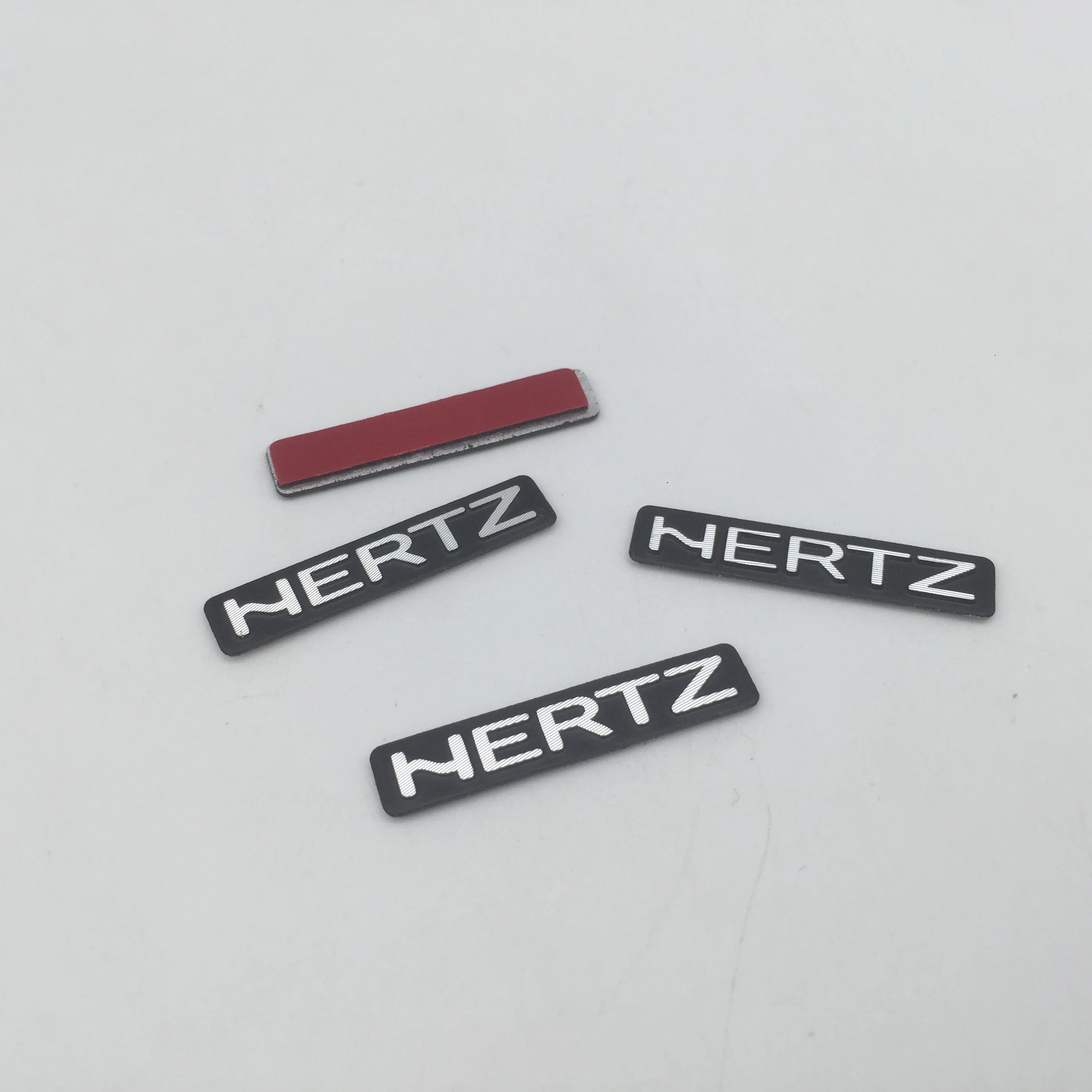 2 قطعة 5 قطعة 10 قطعة ل HERTZ سيارة مرحبا فاي المتكلم مكبر صوت شارة ستيريو شعار ملصق اكسسوارات السيارات التصميم