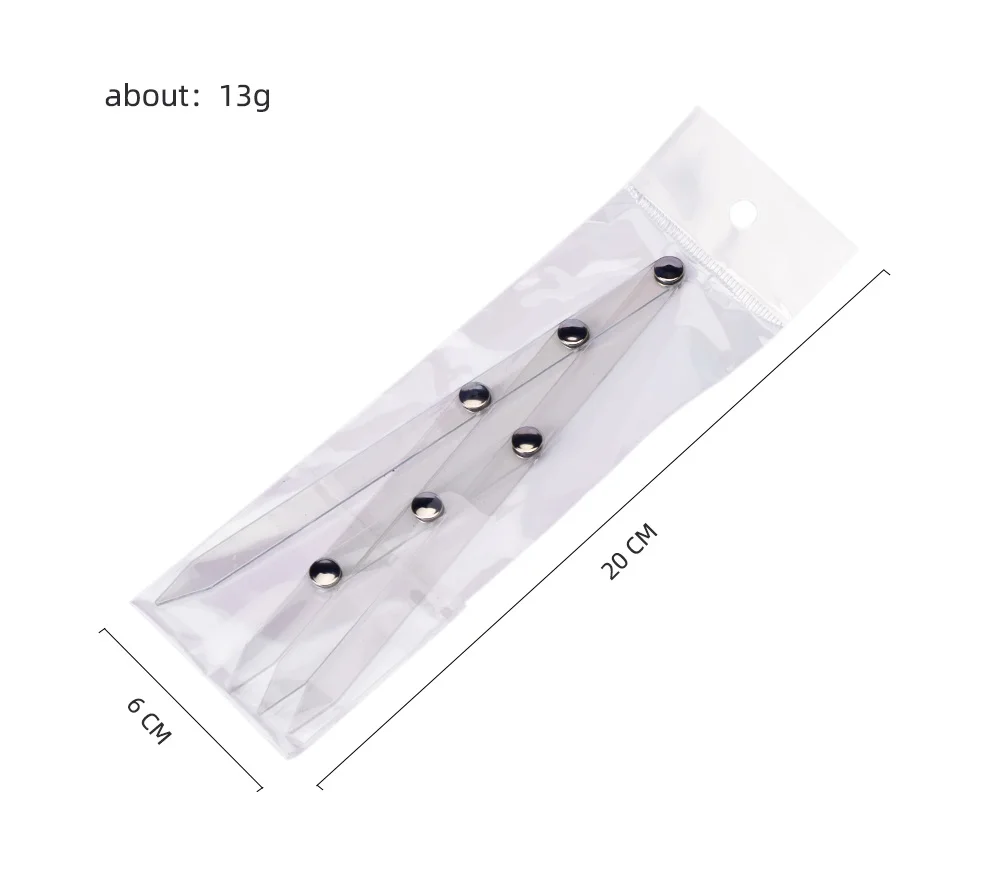 1pc Edelstahl Microblading Balance Positionierung Äquidistan Dreieck Augenbraue Mapping Lineal Golden Ratio Sattel Make-Up-Tool – Detail 19