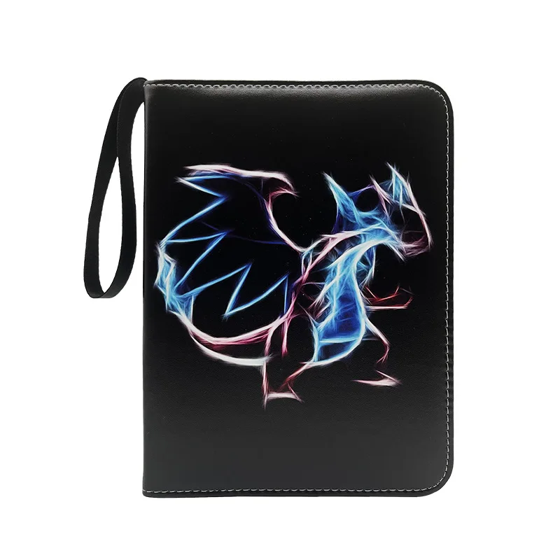 Pokemon 4 -Pocket 9-Pocket Anime Card Pack Booklet Binder - Anime TCG Card Album & Collector's Folder Kaarthouder Festival Gift