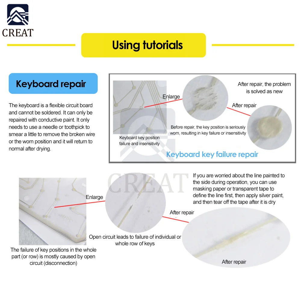 0.2/0.25/0.3/0.4/0.5/0.7/1ML Conductive Adhesive Glue Silver for Wire Electrically Conduction Paste Electrical Paint PCB Repair