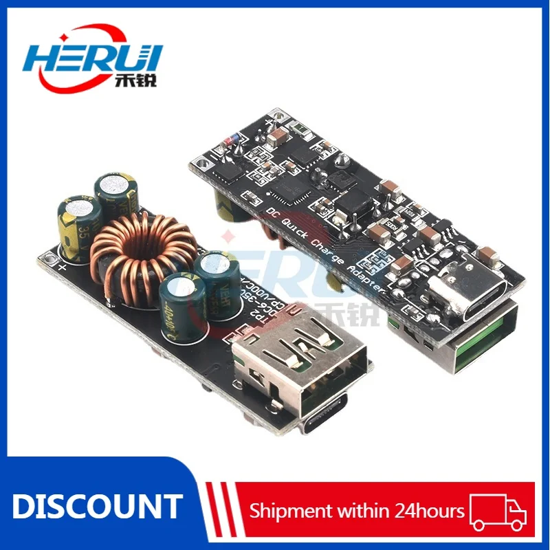 

Full protocol mobile phone fast charger module QC4.0pd3.0 Flash charger Huawei SCPFCP Apple Fast charge motherboard